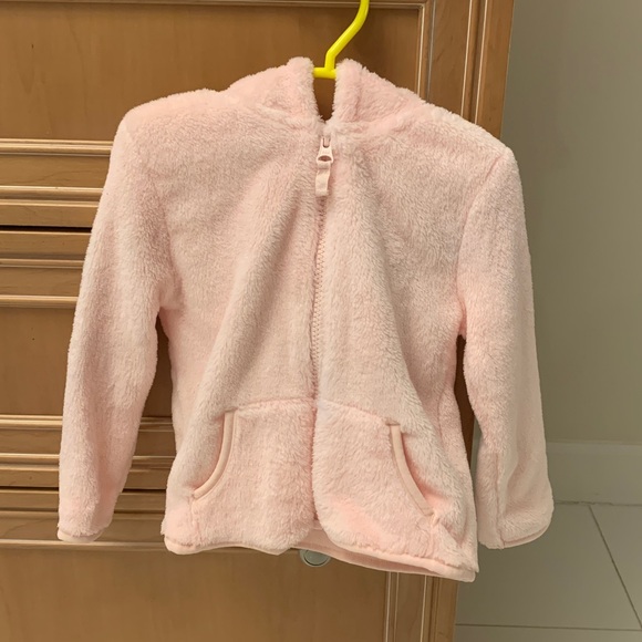 Carter's Soft Pink Fleece Jacket - Picture 1 of 4